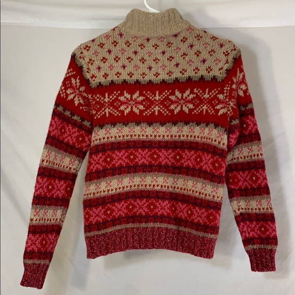 EDDIE Bauer Collectibles full zip wool sweater - Picture 2 of 8